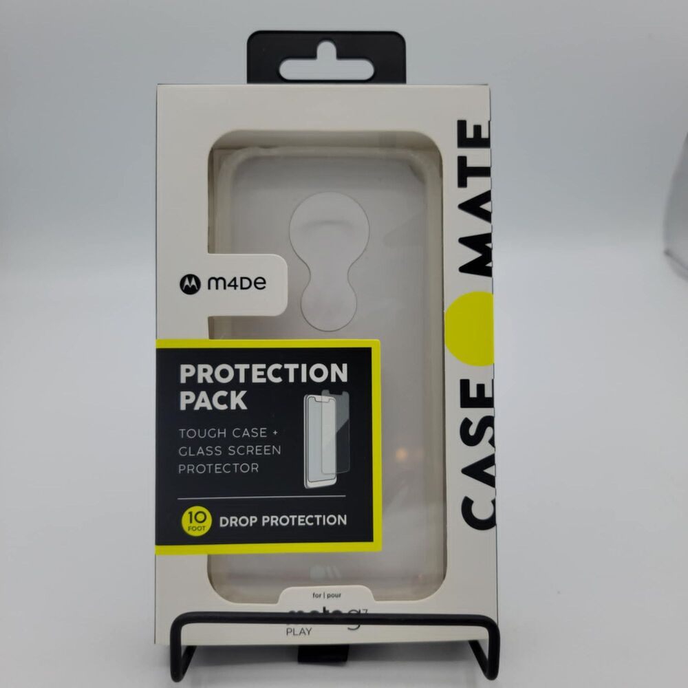 case-mate Moto G7 Candyshell Phone Case in clear